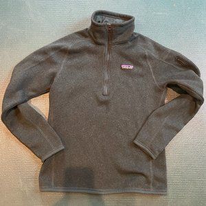 Patagonia (like new) S Quarter Zip -Dark Borealis Green